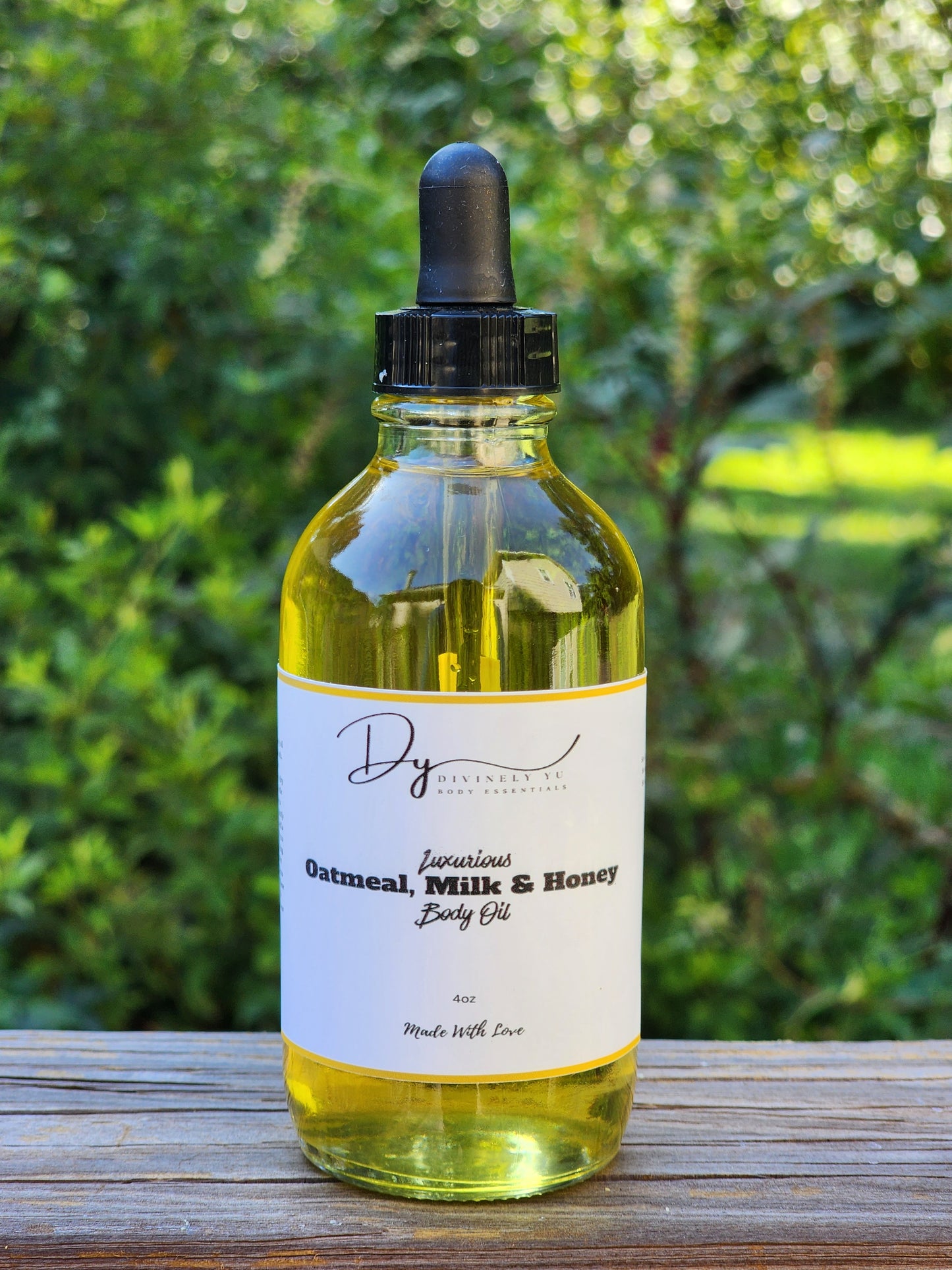 Oatmeal Milk & Honey Body Oil – Nourish & Glow | Divinely Yu