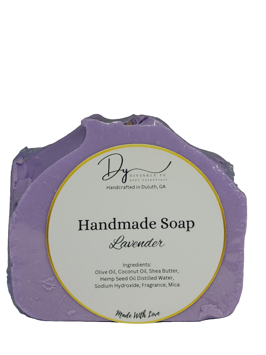 Hand Crafted Lavender Soap