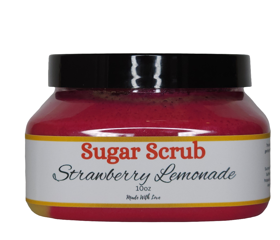 Strawberry Lemonade Sugar Scrub