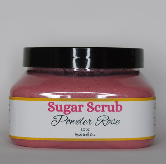 Powder Rose Sugar Scrub