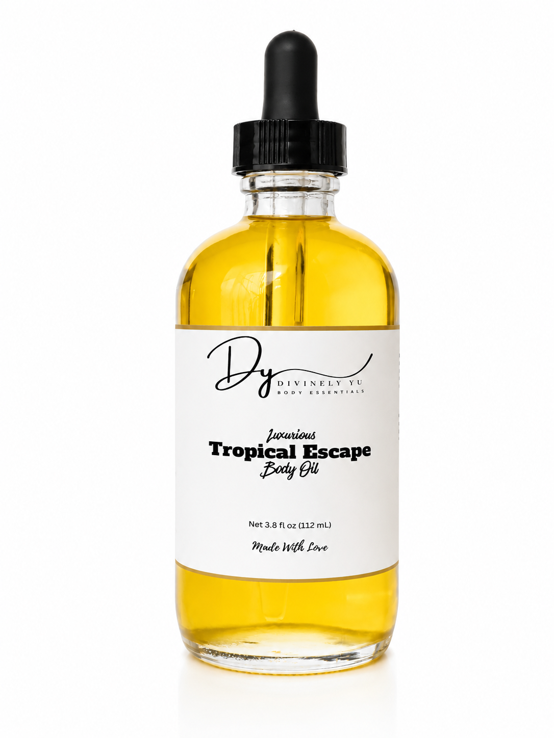Luxury Body Oil – Lightweight Plant-Based Body Oil (4 oz)