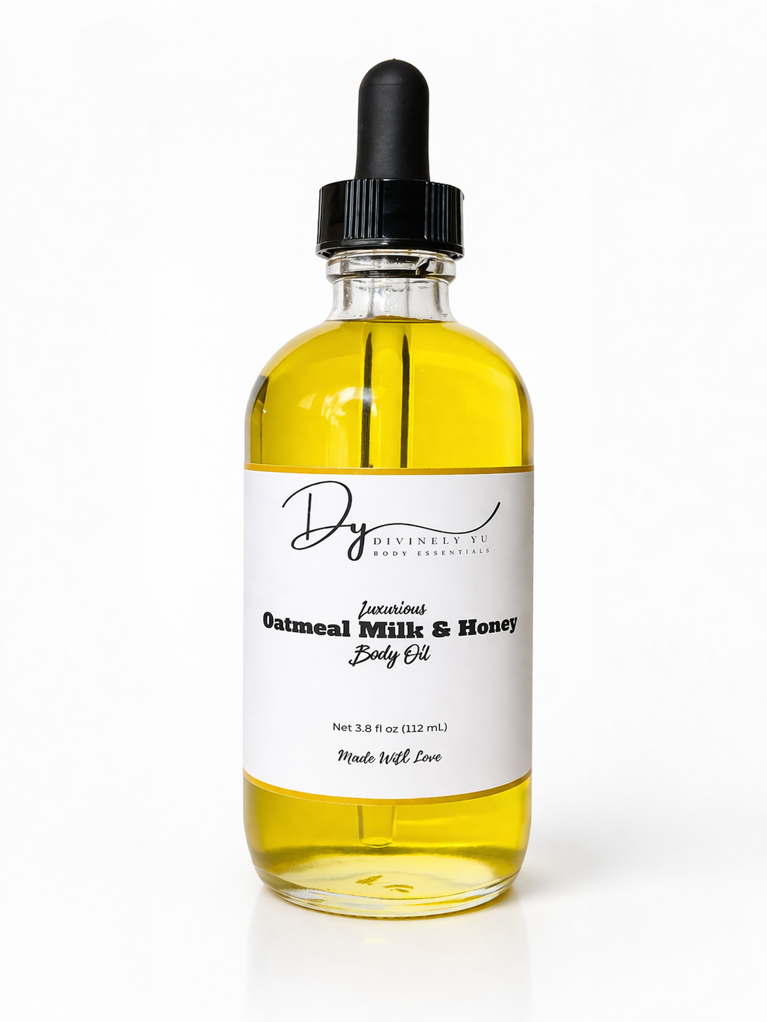 Luxury Body Oil – Lightweight Plant-Based Body Oil (4 oz)