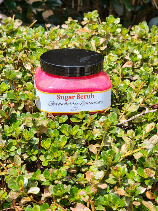 Strawberry Lemonade Sugar Scrub